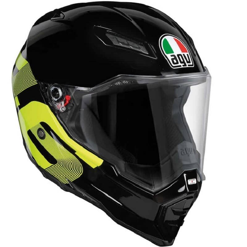 Off-Road Motorcycle Helmet AGV AX-8 Evo Top Naked Identity 