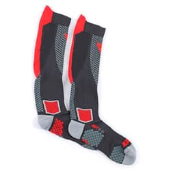 DAINESE D-CORE HIGH SOCK BLACK/RED