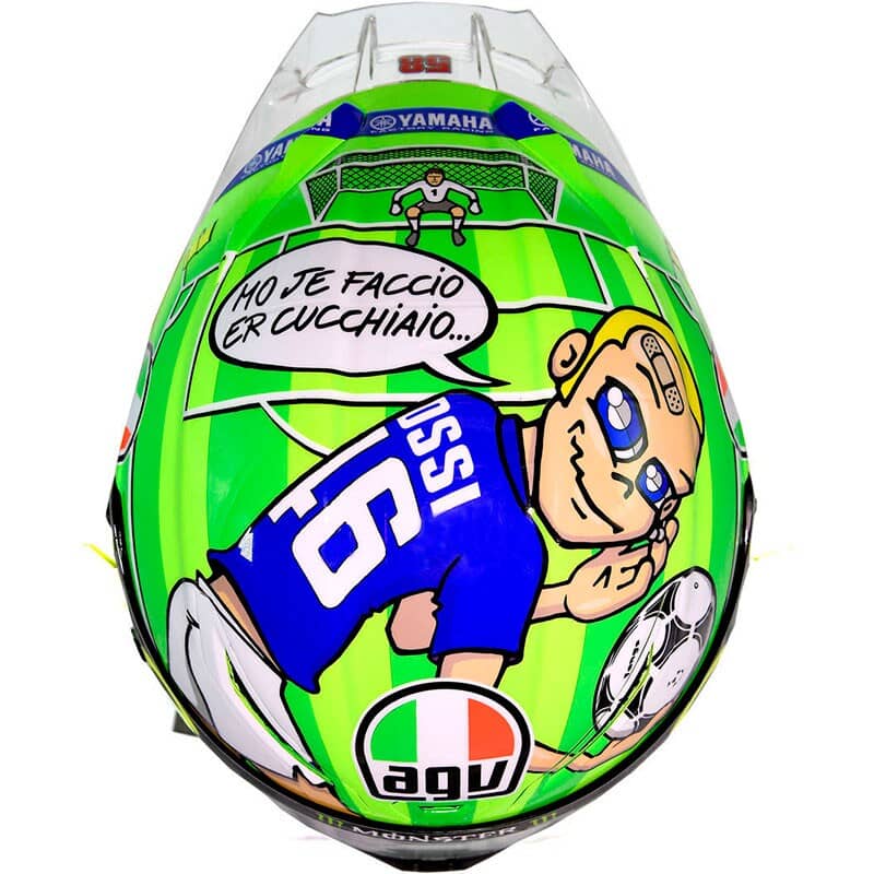 agv rossi mugello helmet