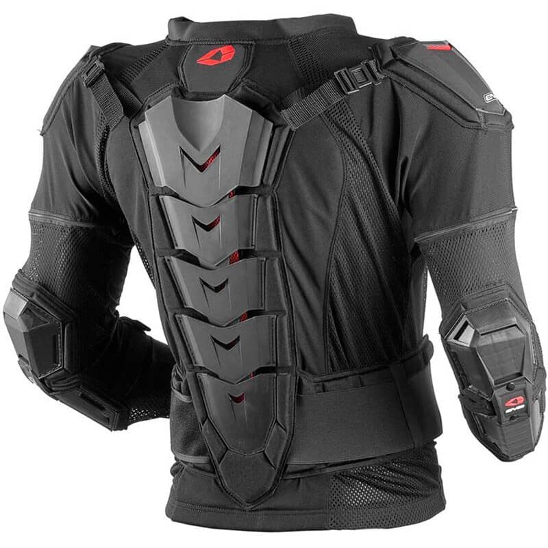 Black EVS Comp Suit Youth Ballistic Jersey MotoX Motorcycle Body Armor 
