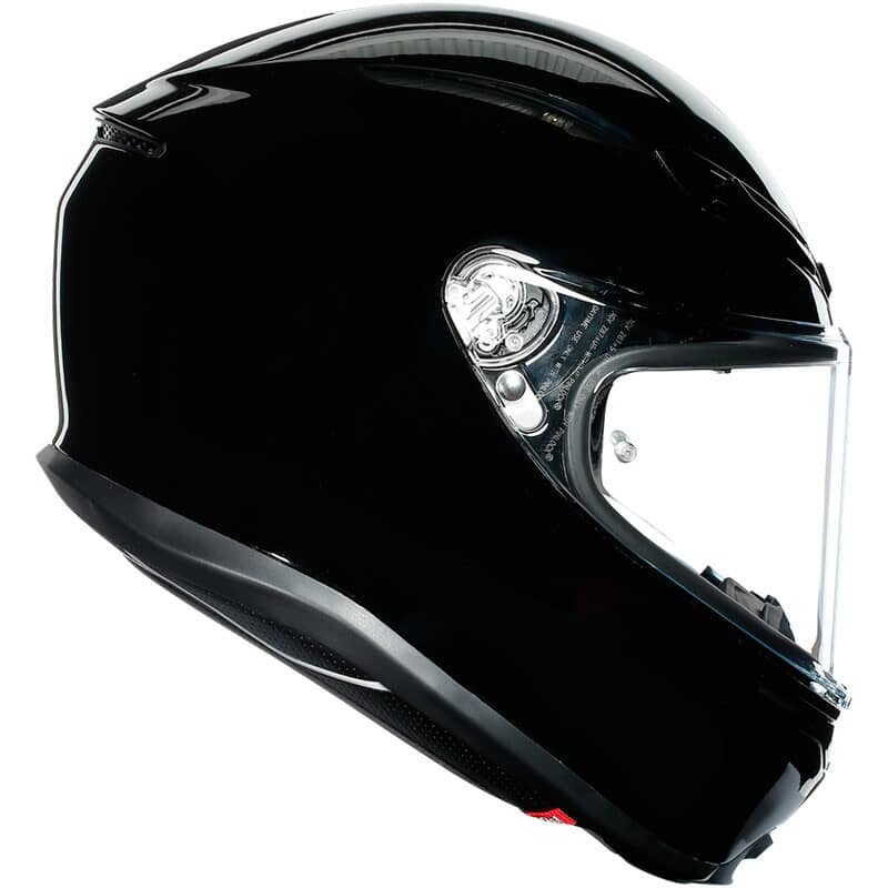 AGV AGV K6 Gloss Black Full Face Motorcycle Helmet 