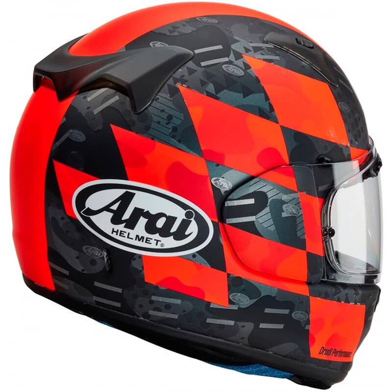 arai profile v patch red