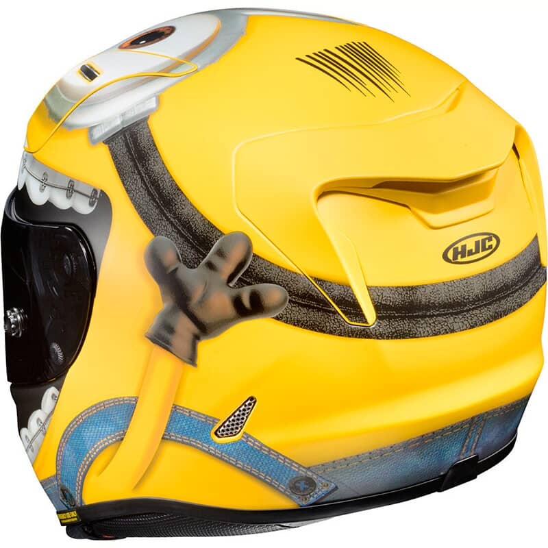 minion helmet hjc