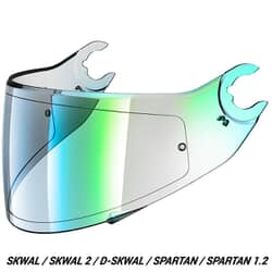 SHARK VISOR V7 SPARTAN 1.2 / SKWAL IRIDIUM